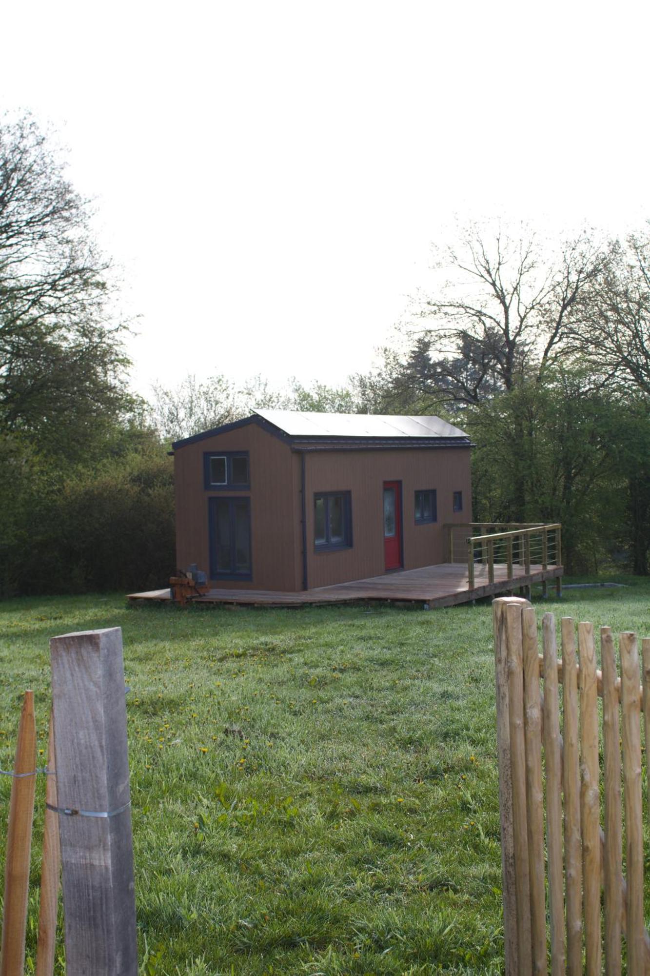 Tiny House Les Jours Heureux Sejour Nature Pres De Dinant Et Des Lacs De L Eau D Heure Villers-le-Gambon Eksteriør billede