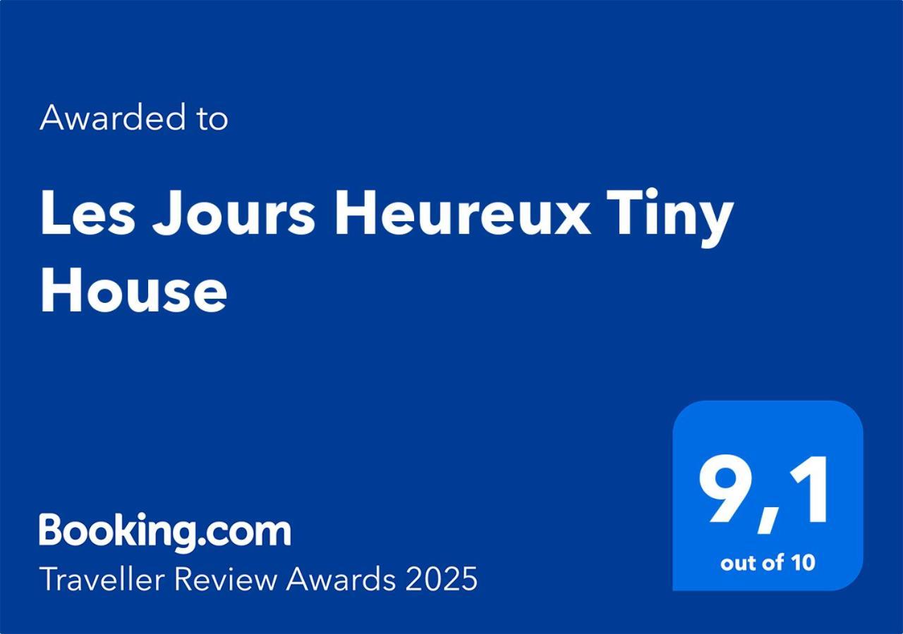 Tiny House Les Jours Heureux Sejour Nature Pres De Dinant Et Des Lacs De L Eau D Heure Villers-le-Gambon Eksteriør billede